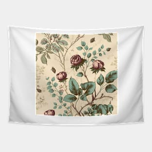 Romantic blooms III Tapestry