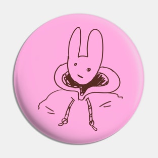 little rabbit guy Pin