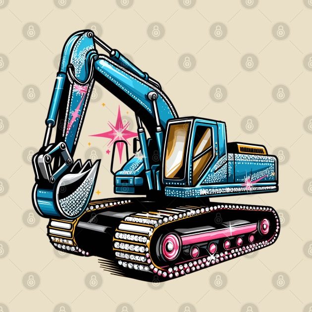 Excavator by Vehicles-Art