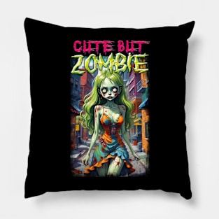 Cute But Zombie 03 Pillow