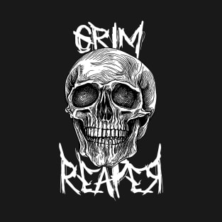 Grim Reaper Skull T-Shirt