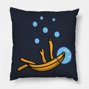 Astronaut In Space Pillow