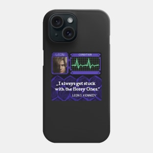 Leon Kennedy Pixel Art Phone Case