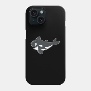 Swimming orca Phone Case