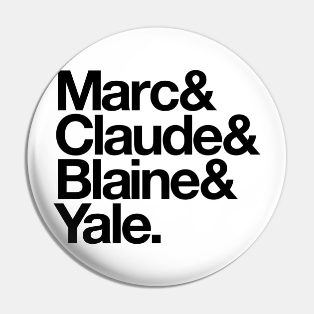 WED Fab Four - Marc Claude Blaine Yale Pin by GoAwayGreen