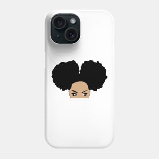 Blackgirl good eyes Phone Case