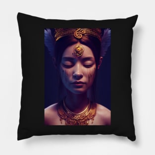 Deity of Love and Mercy Pillow