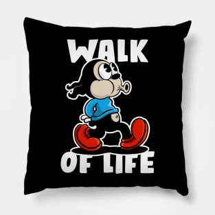 Walk of life Pillow