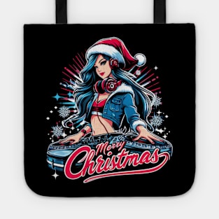 DJ Santa Girl Tote