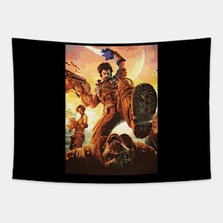 Bulletstorm Tapestry