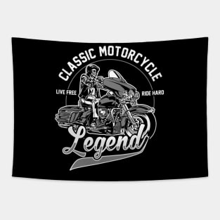 CLASSIC MOTORCYCLE LEGEND Tapestry