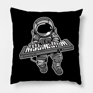 Astronaut Pianist Pillow