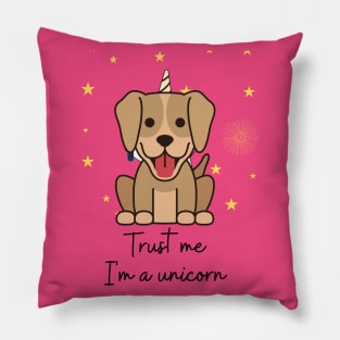 Trust Me I am a Unicorn Pillow