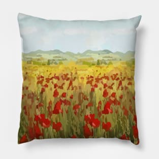 The wild roses Pillow