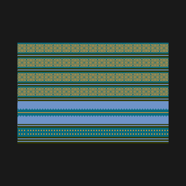 Traditional Ethnic Peruvian Inca Andean Pattern 2 by oknoki