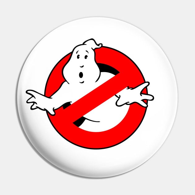 Ghost Classic Logo Pin by prometheus31