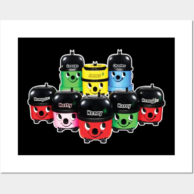 Henry Hoover and Friends Poster for Sale by Raise a Storm Designs