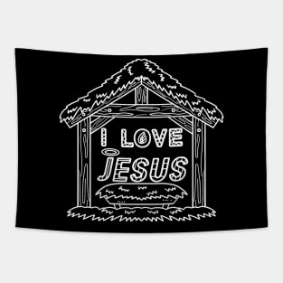 I Love Jesus Tapestry