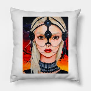 Anya Taylor Joy Dark Princess Pillow