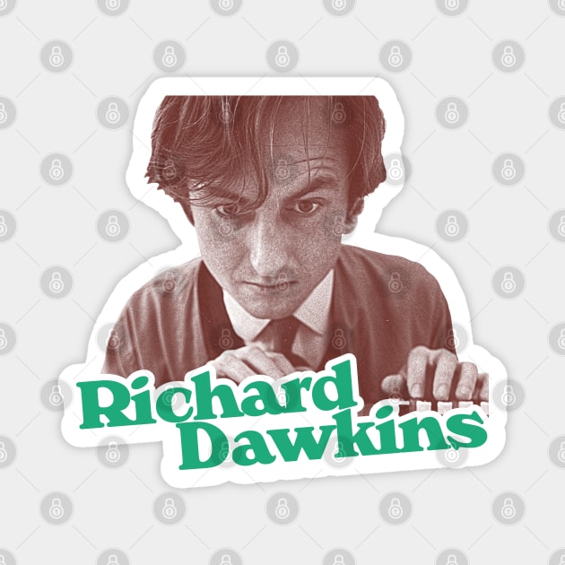 Richard Dawkins // Free Thinker Atheism FanArt Magnet by darklordpug