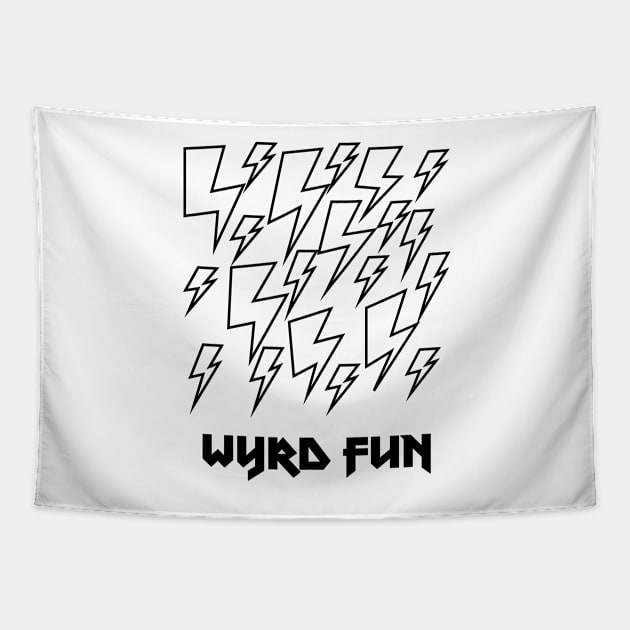 Wyrd Bolts Tapestry by wyrdfun