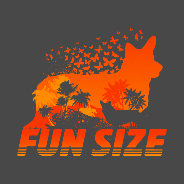 Fun Size Corgi Silhouette by yaros