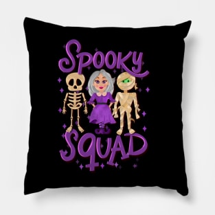 Spooky Squad Halloween Pillow