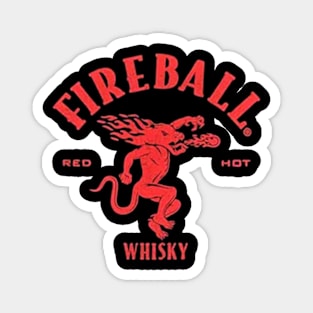 Fireball Whisky Magnet