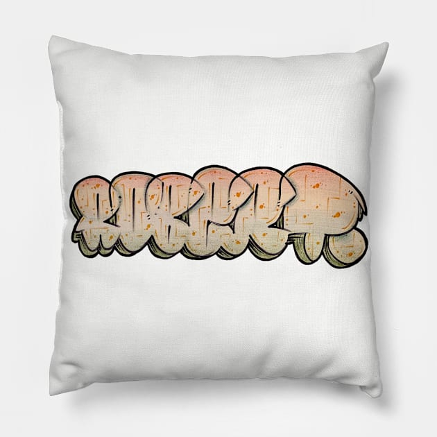 ROBERT - GRAFFITI NAME by PHECK Pillow by PheckArt