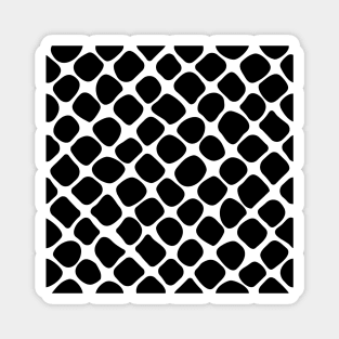 Monochrome spots Pattern Magnet