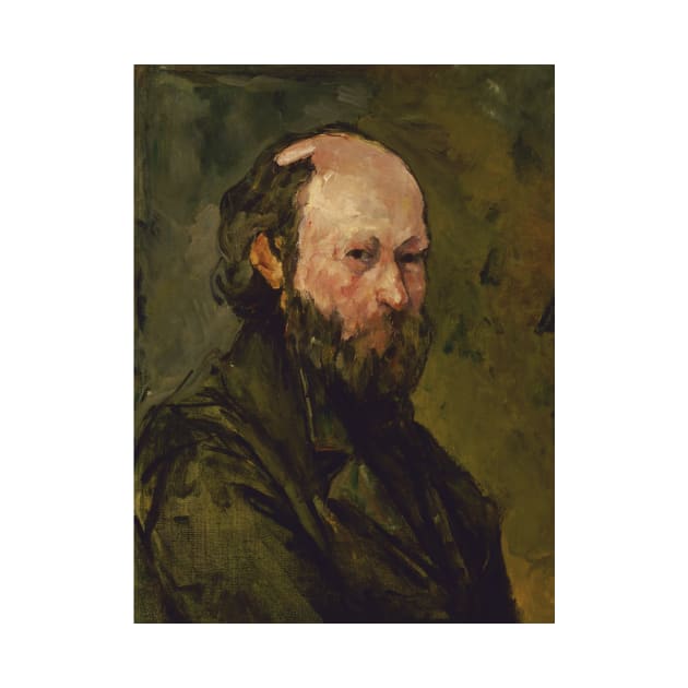 Self-Portrait by Paul Cezanne by Classic Art Stall