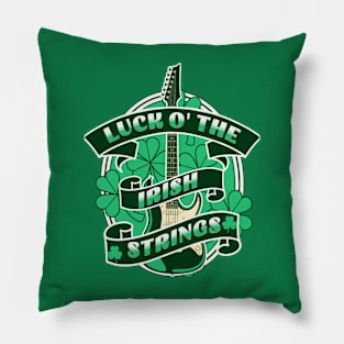 Luck O' the Irish Strings Pillow