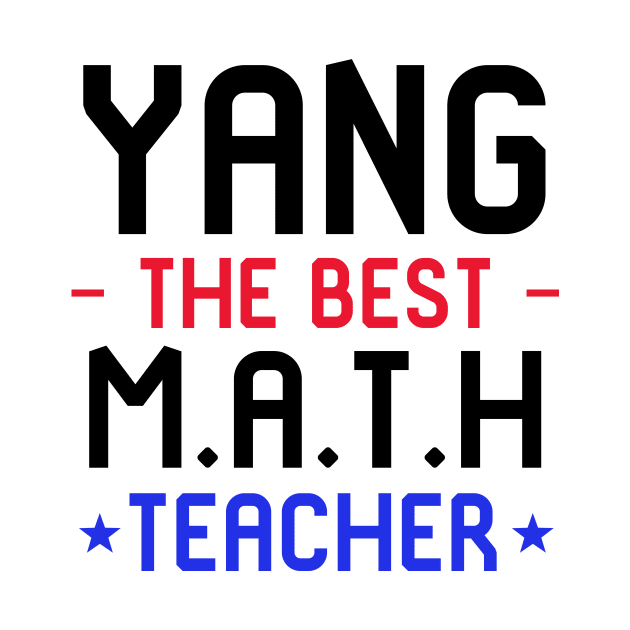 Andrew Yang Math. Math Teacher Funny 2020 by yellowpomelo