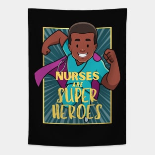 Nurses are superheroes Tapestry