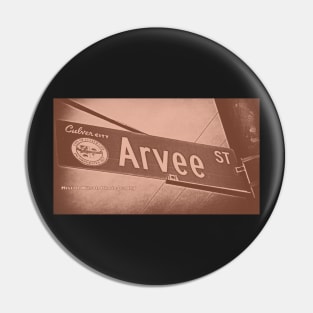 Arvee Street, Culver City, CA Issue123 Edition Pin