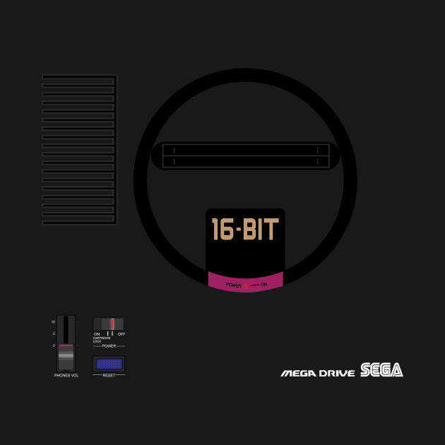 Megadrive by retrogameraddict