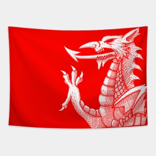 Welsh Dragon Hatching Tapestry