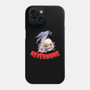 RAVEN NEVERMORE POE DESIGN Phone Case