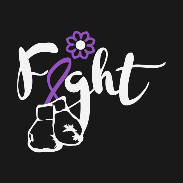 Fight Faith Hope Cure Support Gastric Cancer Awareness Periwinkle Ribbon Warrior by celsaclaudio506