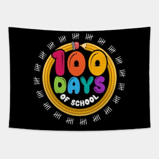 100th Day of School Teacher and Student Tapestry