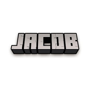 Jacob - Custom Minecraft Nametag T-Shirt