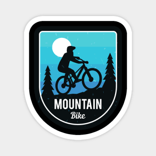 Mountain Bike Cyclist Bike Biker Magnet