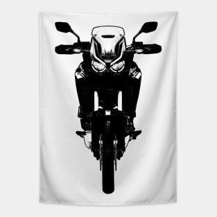 CRF1100L Africa Twin Bike Sketch Art Tapestry