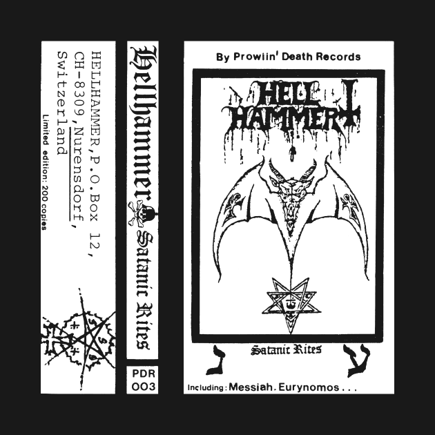 Hellhammer Satanic Rites Album Cover by Summersg Randyx