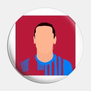 Antoine Griezmann Minimalistic Face Art Pin