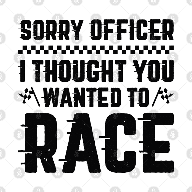 Sorry Officer by LuckyFoxDesigns