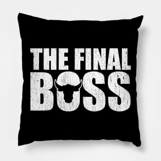 the-final-boss Pillow