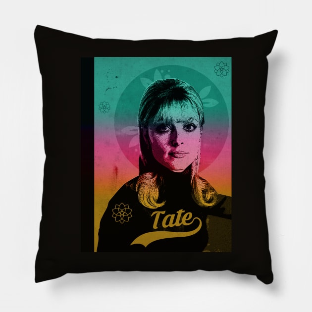 Vintage Tate Color Pillow by CTShirts