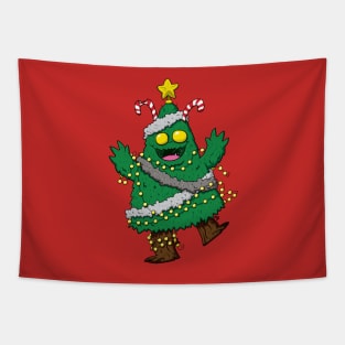 Christmas Monster Tapestry