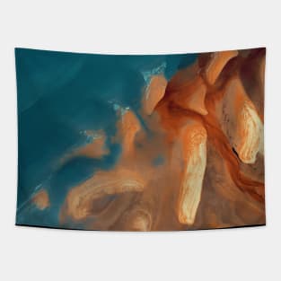 Abstract Seaside Tapestry